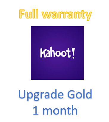 Kahoot Gold 1 month