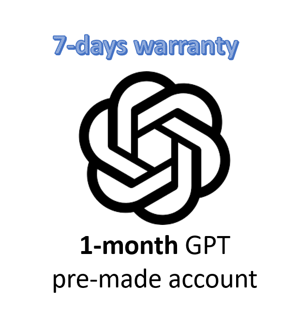 1-month GPT Plus Account